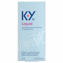 KY Liquid Smooth Personal Lubricant 71g For Moisture &amp; Lubrication-Free Shipping - £23.98 GBP