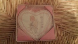 2x LOT  Precious Moments &quot;To Thee with Love&quot; Heart Shaped Plaque - £9.63 GBP
