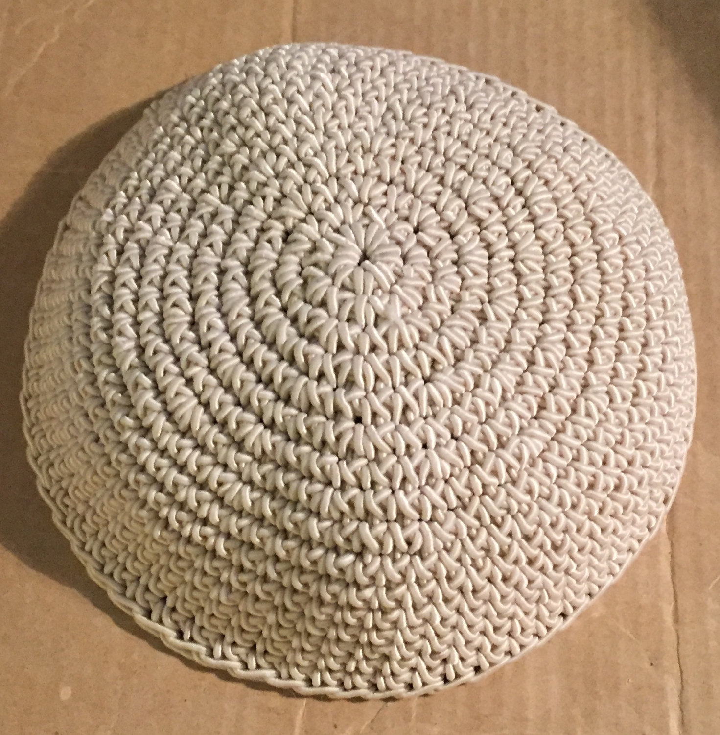 NEW Tan Crafted Israeli Knit Crochet Jewish Men Boys Women Girls Unisex ... - $22.92