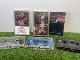 Lot of 3 Eric Clapton Cassettes Change The World, Unplugged, Time Pieces - $24.75