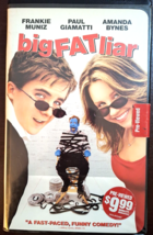 Un. St. - Big Fat Liar - Frankie Muniz &amp; Amanda Bynes - (VHS - Clam Shell 2002) - £5.07 GBP