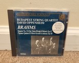 String Quartet No 3 by Budapest String Quartet /Brahms / Schneider (CD, ... - $10.44