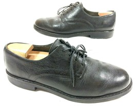 Mephisto Marlon Black Pebble Grain Dress Shoes Size US 11 M Made in France $400 - £71.09 GBP