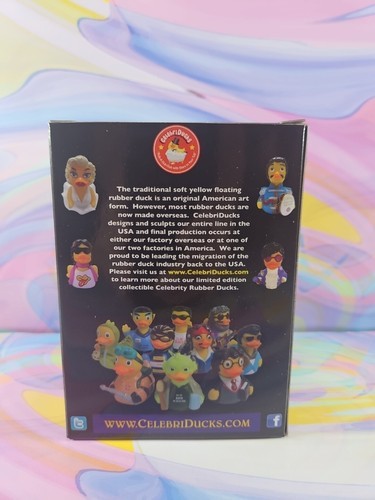 Celebriducks Birdo Marsh Rubber Duck Collectible New in Box Item image 7