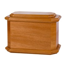 Mahogany Diplomat Wood Cremation Urn - £223.60 GBP