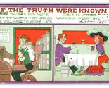 If the Truth Were Known Jones Is Working Overtime Comic DB Postcard P21 - $4.42