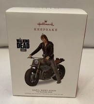 Hallmark The Walking Dead 2017 Keepsake Ornament Daryl Rides Again Motorcycle - £14.93 GBP