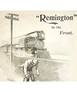 1895 Remington Arms Co Bicycle Victorian Transportation Advertisement 5 x 7 - $26.98