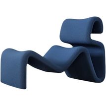 Modern Nordic Style Lazy Lounge Chair  Comfy Cashmere Single Sofa Recli... - $2,099.99