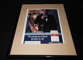 1983 Barclay Cigarettes Framed 11x14 ORIGINAL Advertisement - $34.64