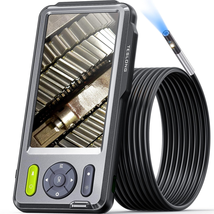 HD Industrial Endoscope, 5&quot; IPS Screen, Waterproof Video Scope Camera, Flexible - £189.59 GBP