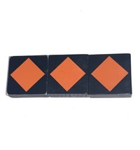 Qwirkle Replacement OEM 3 Orange Diamond Tiles Complete Set - $8.81