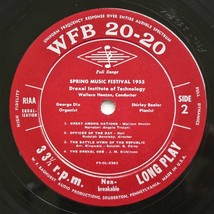 DREXEL INSTITUTE OF TECHNOLOGY 1955 - SPRING MUSIC FESTIVAL ~ 10&quot; EP  GO... - £34.64 GBP