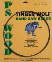 Band Saw Blade, Timber Wolf, Ps Wood, 131 1/2 X 3/8 X 6 Tpi. - £34.53 GBP