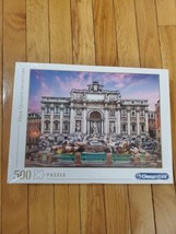 Clementoni Trevi Fountain Rome High Quality Collection 500  Puzzle New - £18.39 GBP
