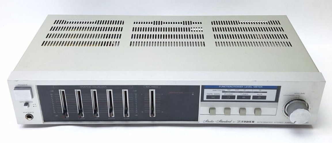 Vintage Fisher Studio Integrated Stereo Amplifier CA-35- TESTED - $39.86