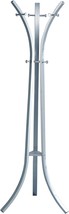 9-Hook Freestanding Coat And Hat Rack, Hanging Stand Organizer, By, In Silver. - £73.66 GBP