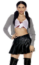 Sexy Forplay Pop Princess Britney 5pc Celebrity School Girl Costume 553164 - £63.25 GBP