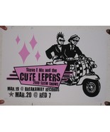 Cute Lepers Poster Silkscreen The Steve E. Nix E march 19 20 Austin - $670.56 MXN