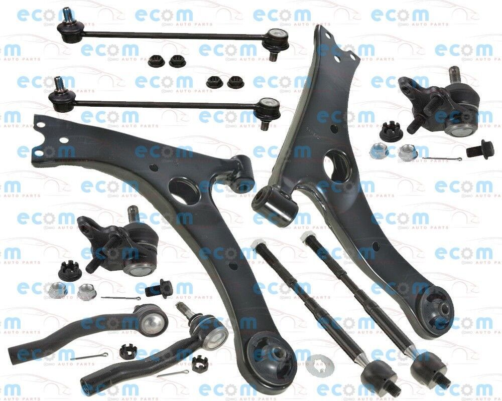 thumbnail interactive-video image 1 of 4PC Front Lower Ball Joint & Outer Tie Rod End Set For 2000 - 2005 Toyota Celica 1 of 5