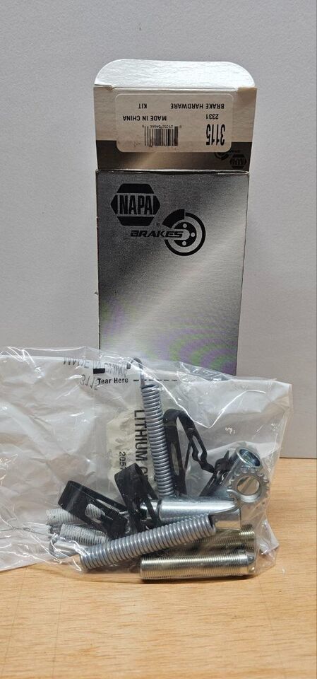 NAPA 3115 Ultra Premium Brake Shoe Hardware Kit INFINITY JEEP NISSAN NEW - $18.69