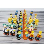 The Simpsons 2002 Chess Piece Lot (28) PVC Cake Toppers VTG Krusty Bart ... - £11.29 GBP