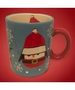 Pier 1 Penguin in Santa Outfit Winter Holiday Season Coffee Tea Mug Cup ... - $17.95