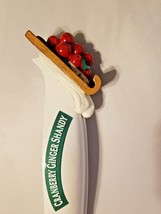 Leinenkugel Cranberry  Canoe Christmas Sled NOS 14&quot; Beer Tap Handle New ... - £21.96 GBP