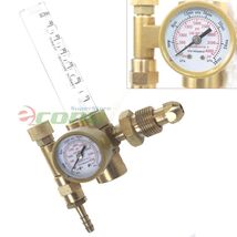 Argon CO2 Mig Tig Flow Meter Welding Weld Gas Regulator Gauge CGA580 - $29.99