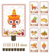 8Pcs Mexican Fiesta Table Centerpieces Cinco De Mayo Party Table Decorations - 5 - £9.15 GBP