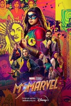 Disney+ Ms Marvel Poster 27x40 Double Sided Original Teaser Iman Vellani Kamala - £15.47 GBP