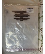 ULINE 100 Poly Bags S-16792,12x15,  100 Mil, flat plastic open top Sealable - $20.36 CAD