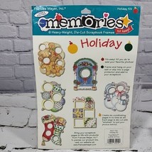 Francis Meyer 6 Heavy-Weigh, Die-Cut Scrapbook Frames Holiday Kit Christmas - £7.77 GBP