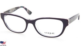 New Vogue Vo 2747 2002 Violet On Transparent Eyeglasses Glasses 52-17-140 B35mm - £40.84 GBP