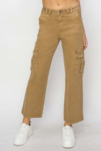 Risen Full Size High Rise Cargo Jeans - £58.06 GBP