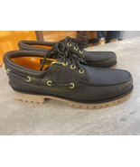 TIMBERLAND MEN'S AUTHENTIC BOAT SHOE BLACK FULL GRAIN A2PDQ-W02 ALL SIZES - $209.99