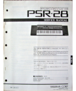 Yamaha PSR-28 Portatone Electronic Keyboard Original Service Manual Booklet - £10.50 GBP