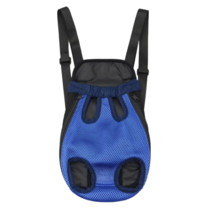 Anywags Pet Carrier Large Navy Blue Denim Backpack for Outdoor Travel Wi... - $38.50