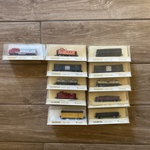 Vintage Bachmann N Gauge Trains Lot Of 11 Untested Santa Fe and More - $85.00