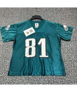 Philadelphia Phillies Owens #81 Jersey Shirt Women Medium Blue NFL V-Nec... - $54.28 CAD