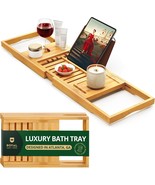 Royal Craft Wood Premium Foldable Bathtub Tray - Wood Bath Tray For Tub,... - $31.94