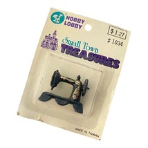 Vintage Hobby Lobby Miniature Sewing Machine #1034 - Dollhouse Collectible NOS - £5.83 GBP