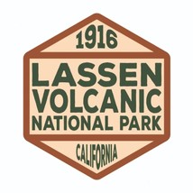 Lassen Volcanic National Park Sticker California National Park Decal - £2.86 GBP