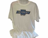 Chevy Chevrolet Est. 1911 Men&#39;s XL T Shirt Distressed Bowtie Hot Rod Mus... - £10.38 GBP