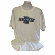 Chevy Chevrolet Est. 1911 Men&#39;s XL T Shirt Distressed Bowtie Hot Rod Mus... - £10.33 GBP