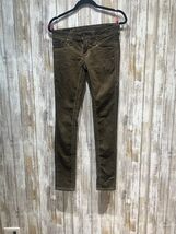 Rock Revival Woman Skinny jeans Veva 25 Green Brown B60 - $0.97