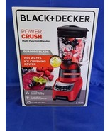 New Black+Decker Power Crush Multi-Function Blender QuadPro Blade BL1230SG - £36.76 GBP