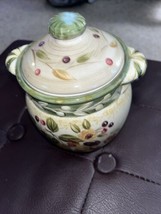 International La Toscana Pamela Gladding Large 6” Cookie Jar Canister - £13.33 GBP