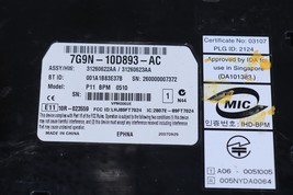 Land Rover Jaguar Bluetooth Connectivity Control Module 7G9N-10D893-AC image 3
