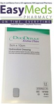 Duoderm Extra Thin Hydrocolloid Dressings 5cm x 10cm x 10 - Pressure Wounds - $4.00+